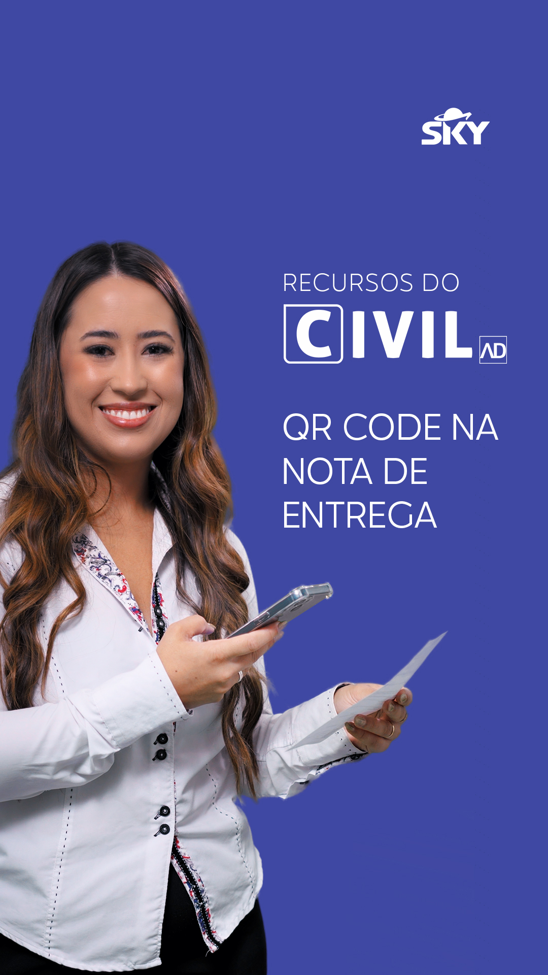 QR Code na Nota de Entrega