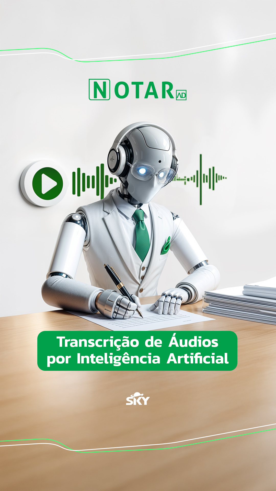 Transcrever Áudios com Inteligência Artificial