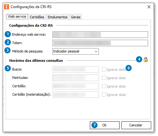 Configurações