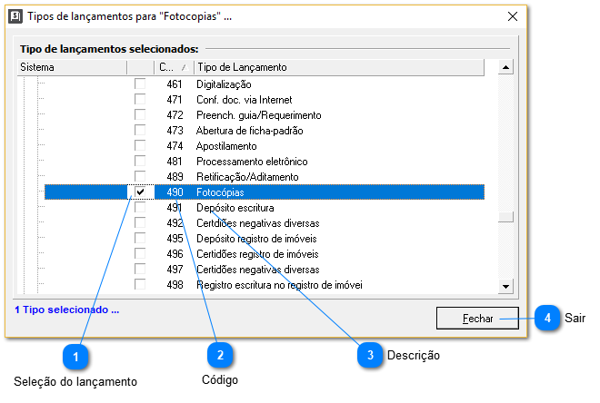 Lançamentos de "Fotocopias"