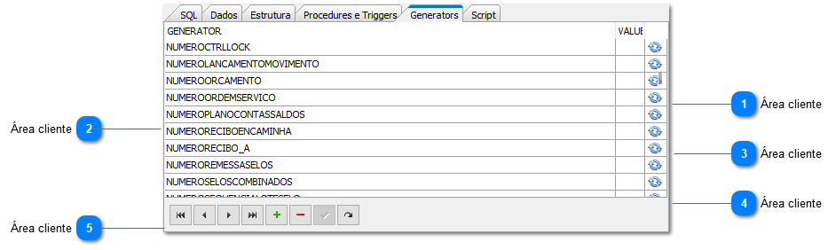 Manutenção do Banco de Dados - Generators