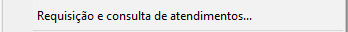 4. Requisição e consulta de atendimentos...