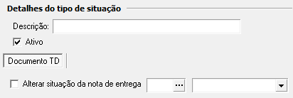 1. Detalhes do tipo de situação