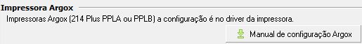 2. Impressora Argox