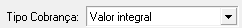 10. Tipo de cobrança