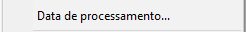 2. Data de processamento...